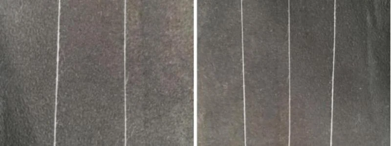 Yarn count determination method Yarn count determination method